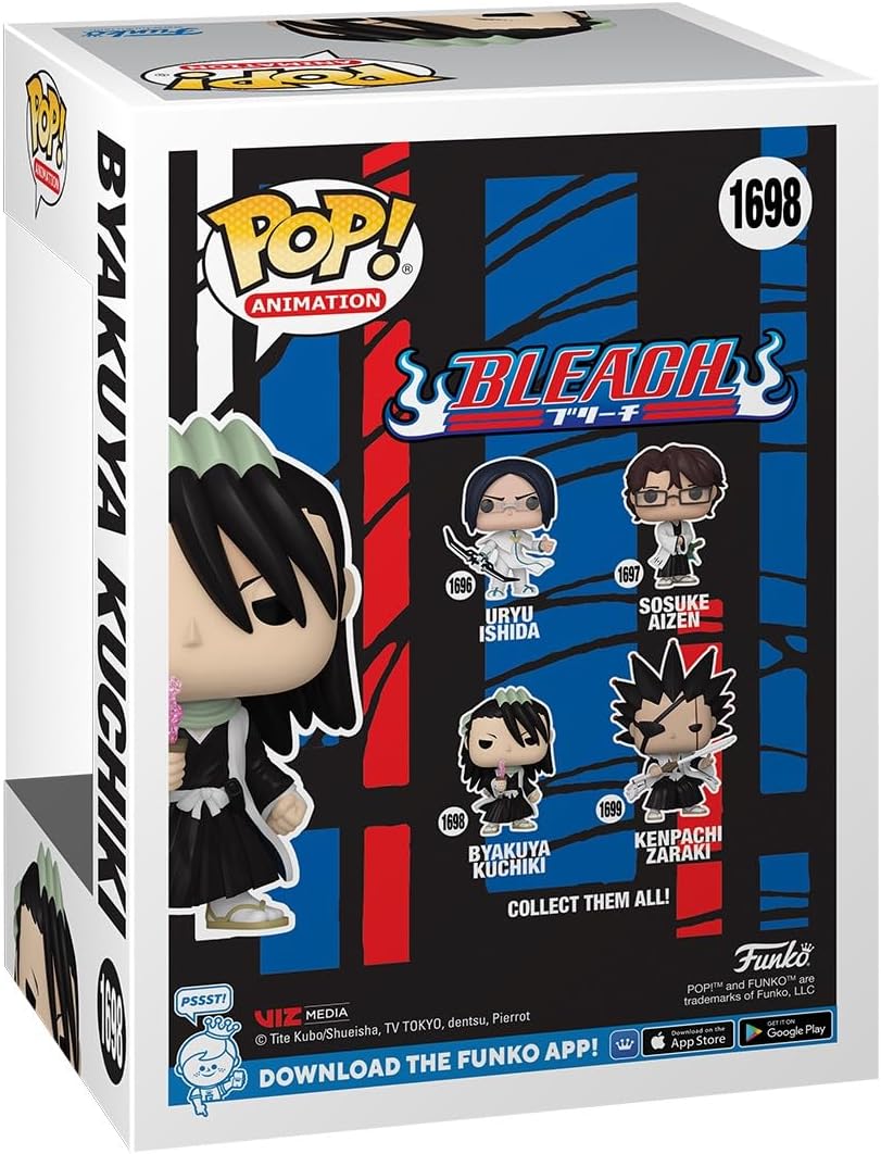 Figurita Funko Pop! Bleach - Byakuya Kuchiki, Anime, Colección