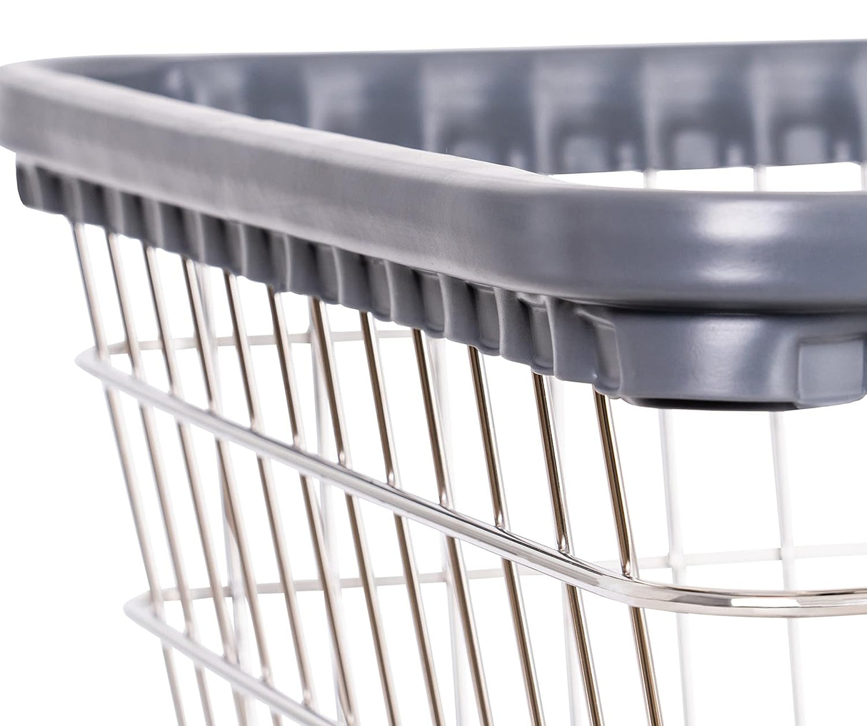 Carro de lavandería R&B Wire® 200F, 4.5 Bushel, Heavy Duty
