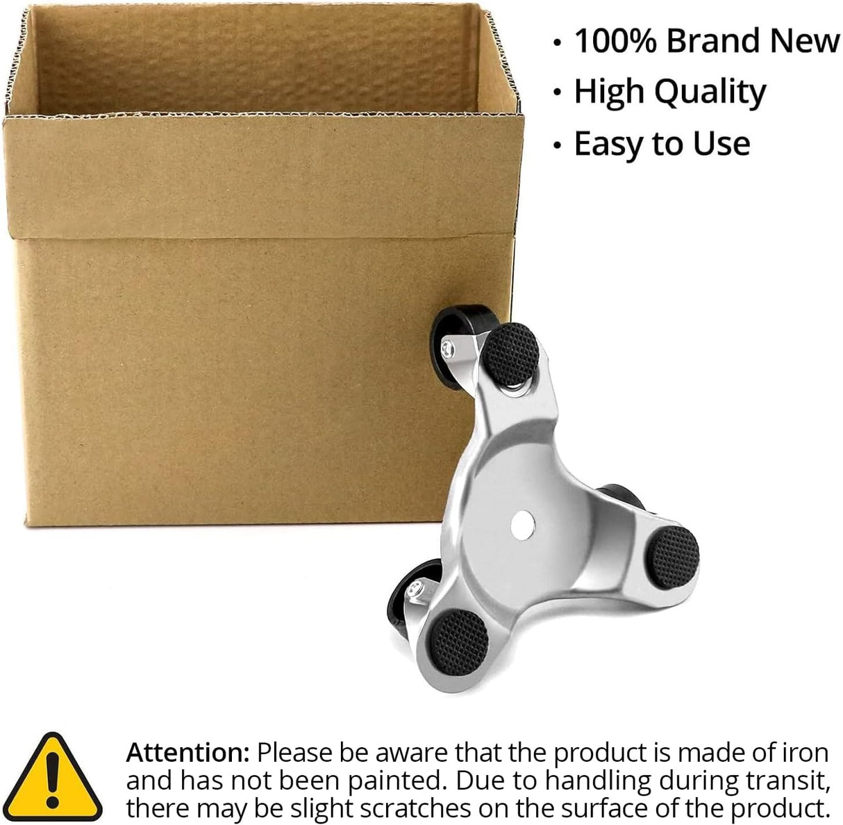 Carretilla Tri-Dolly QWORK 6'' 200 lbs, Mover Muebles y Electro