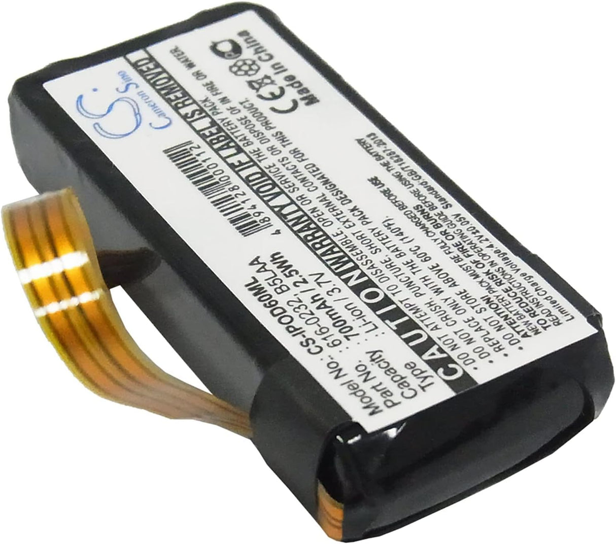 Batería para iPod Classic 120GB, 160GB, Video 60GB, 700mAh