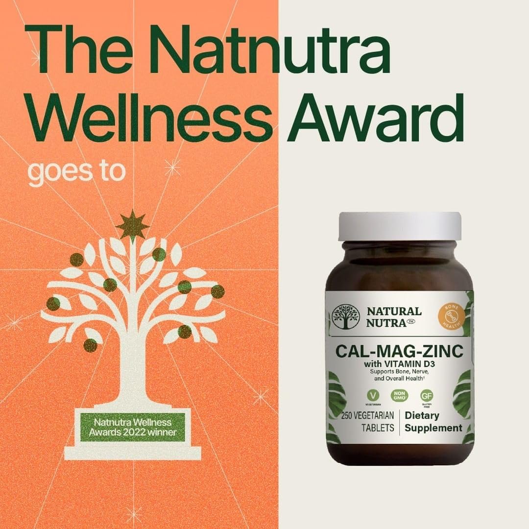 Suplemento de calcio y magnesio zinc con vitamina D3 2 pack