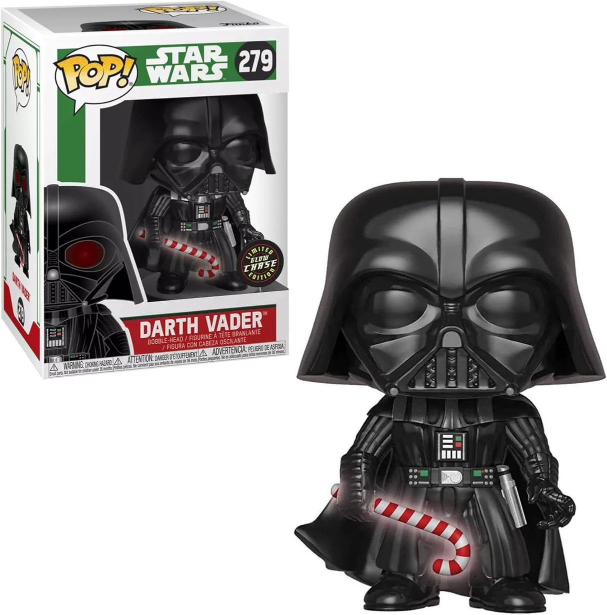 Funko Star Wars: Holiday - Darth Vader Chase Glow-in-the-Dark