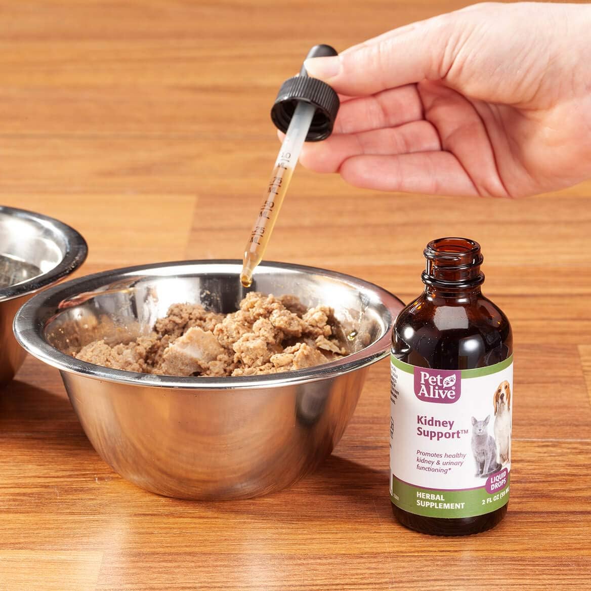 Suplemento Herbal PetAlive para Riñones y Urinario 59 mL