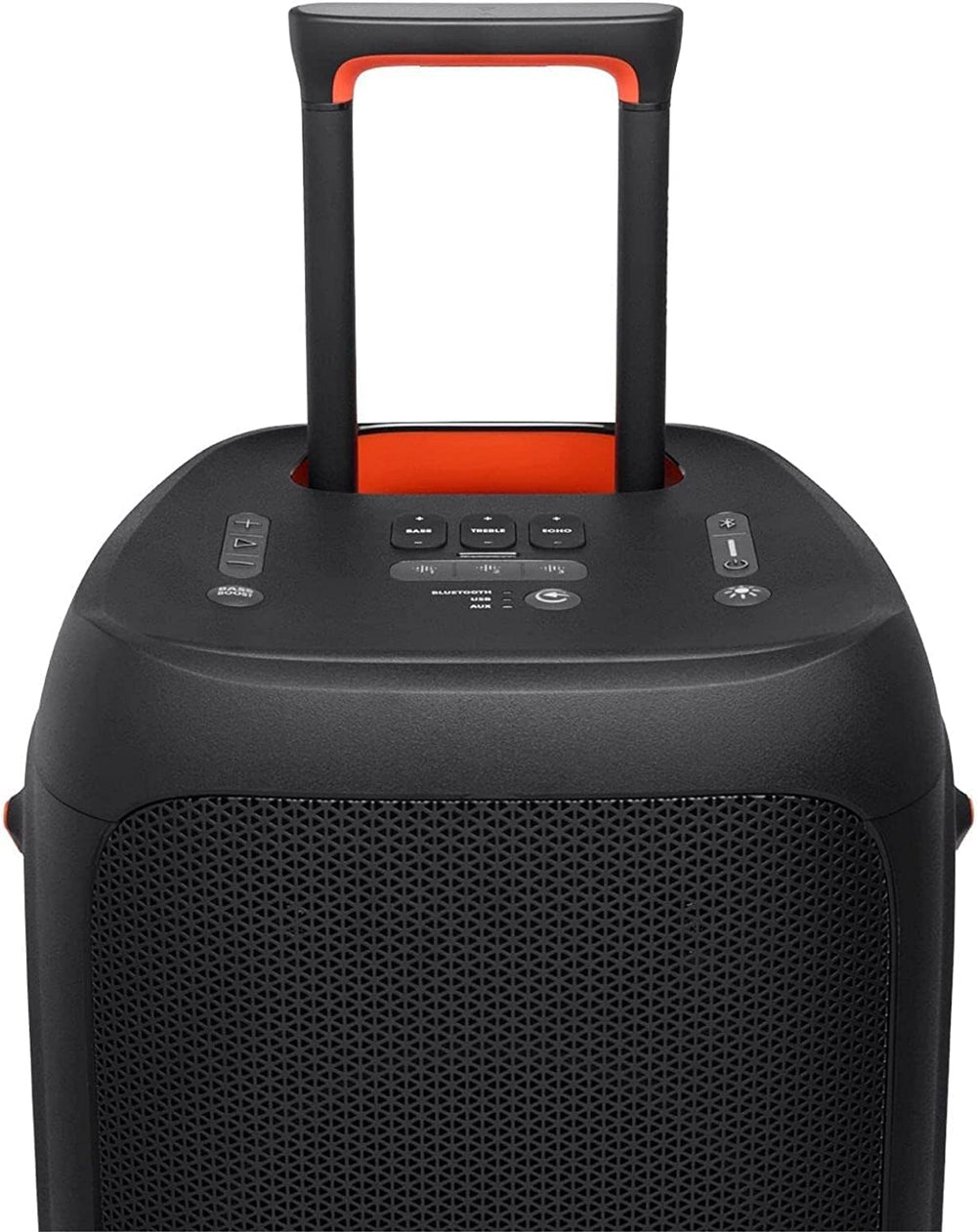Altavoz portátil JBL Partybox 310, sonido potente y luces.