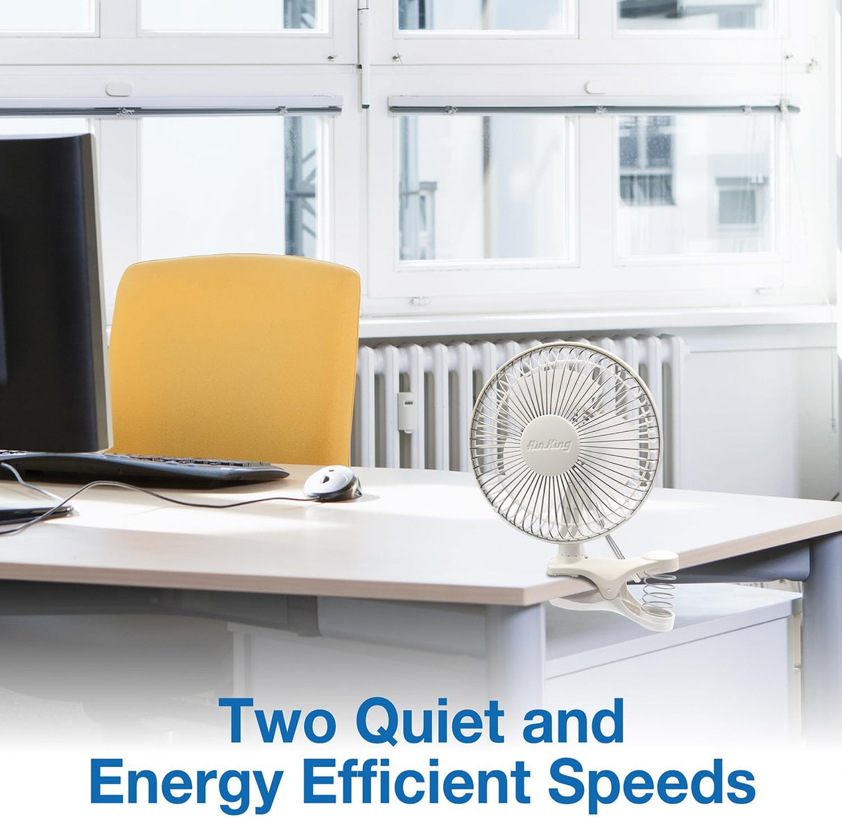 Ventilador Clip-On 2 Velocidades Air King 9145 de 6 Pulgadas