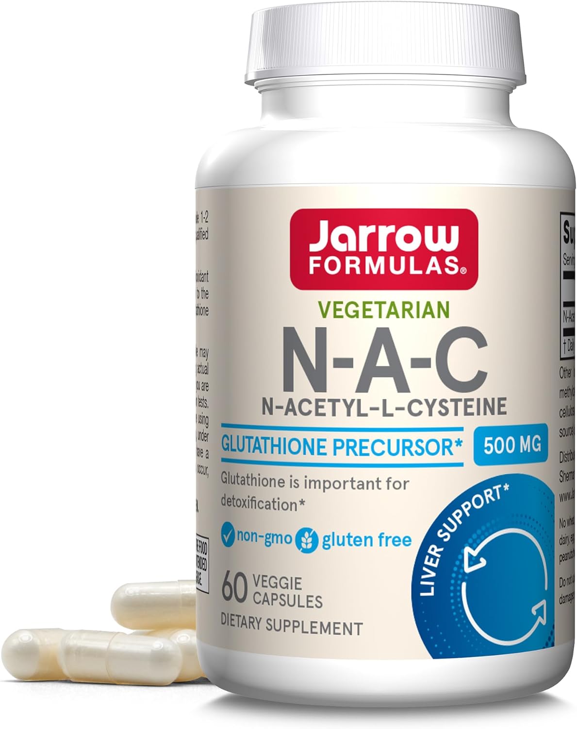 N-A-C 500 mg - Suplemento de Aminoácidos Antioxidantes