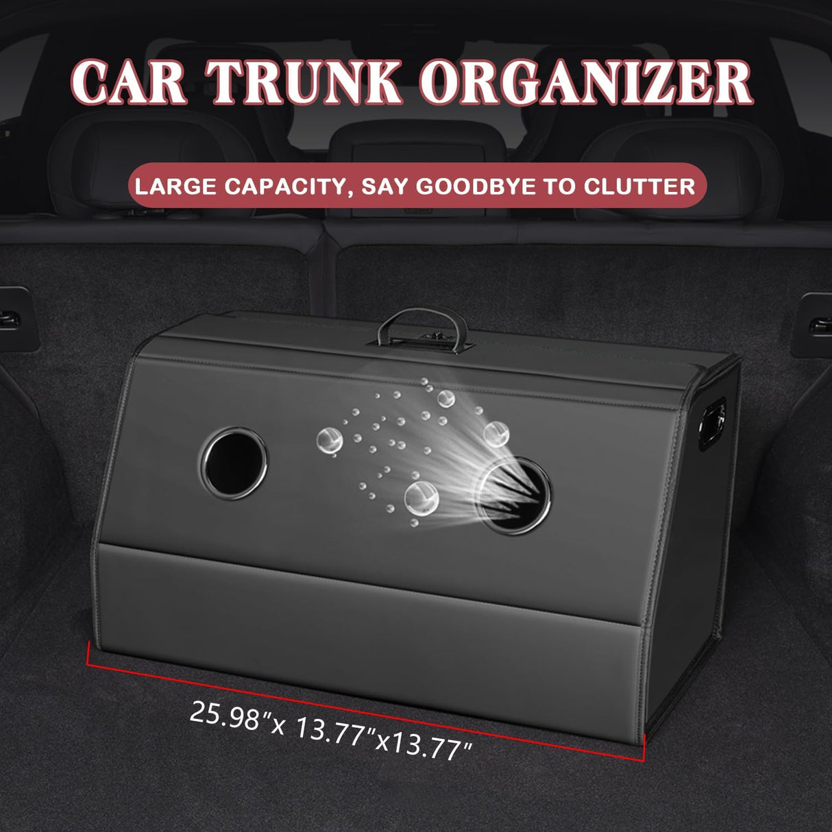 Organizador de Maletero HOLDCY - Impermeable y Ajustable 25.98