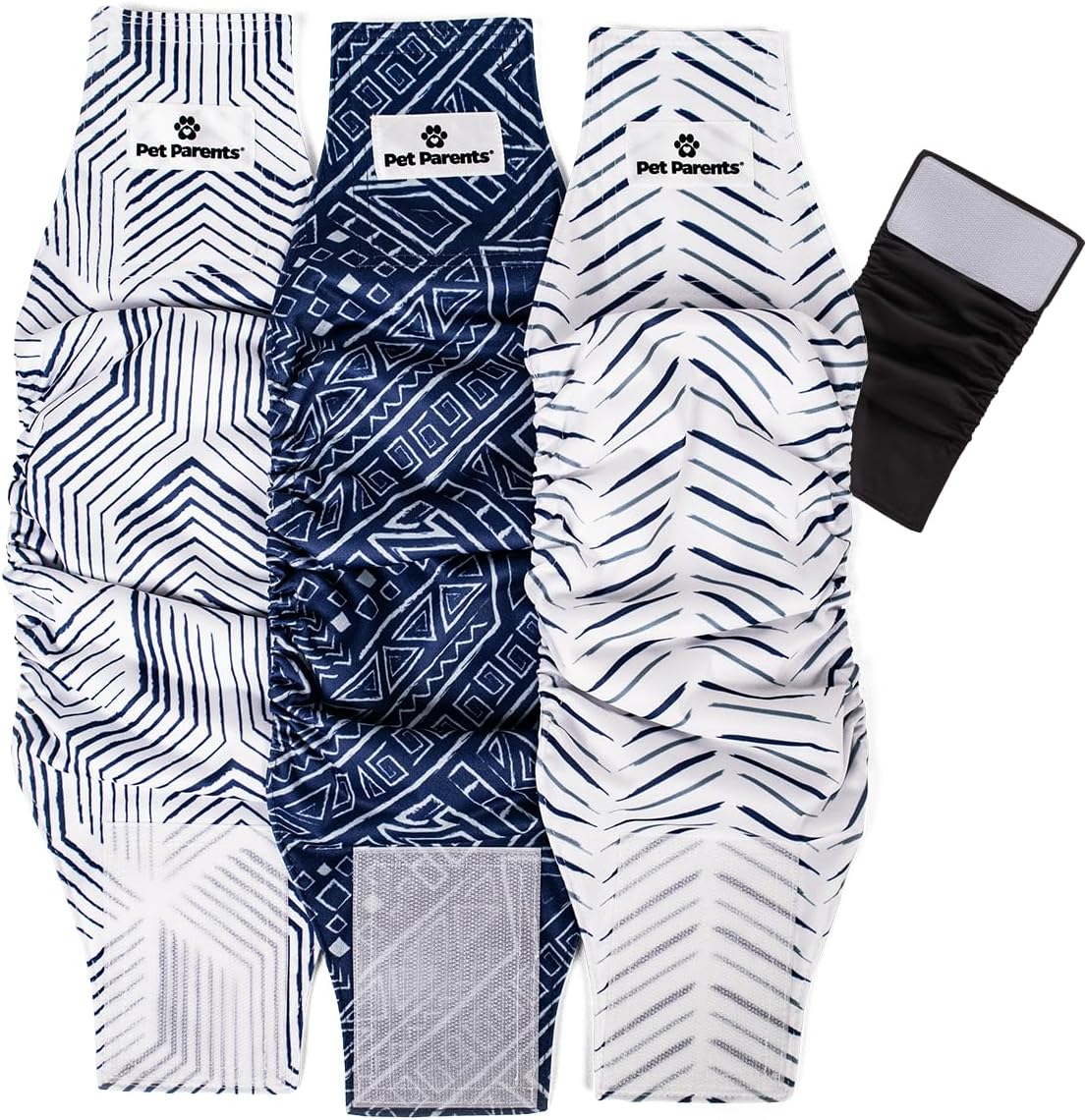 Pet Parents Bandas para vientre lavables alta calidad Kahuna