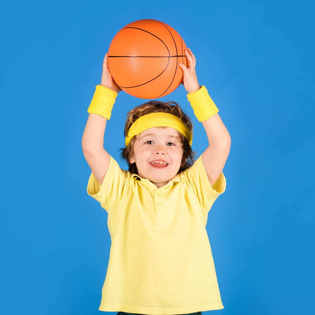 Balones para baloncesto juego de 4 Serenelife ACCSLBSKBG10