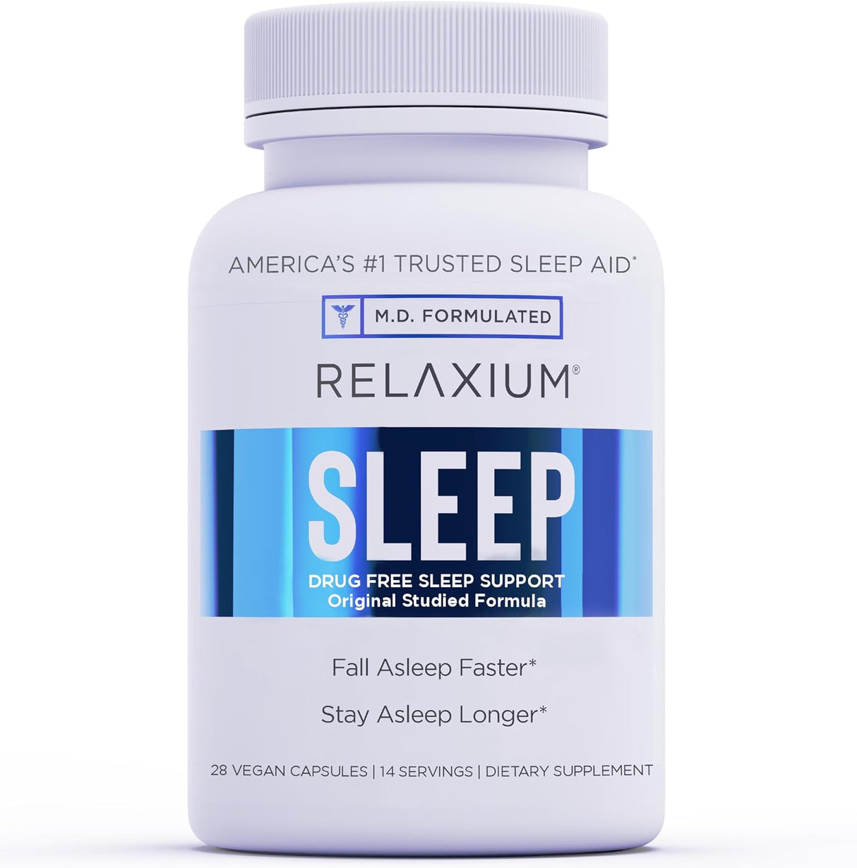 Suplemento Relaxium Ayuda para dormir alivio del estrés