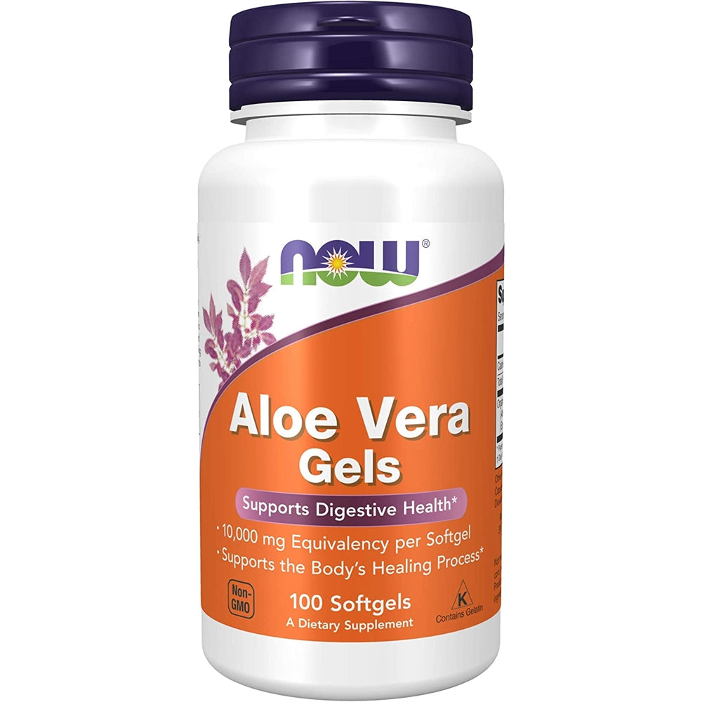 Suplementos Alimenticio gel de Aloe vera 100 capsulas