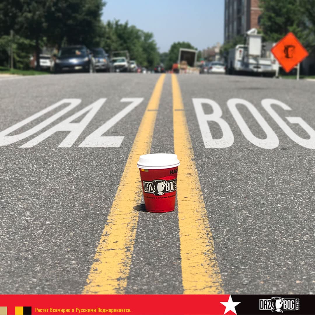 Café Dazbog Decaf Babushka Blend 11 oz. Tostado Medio Suave