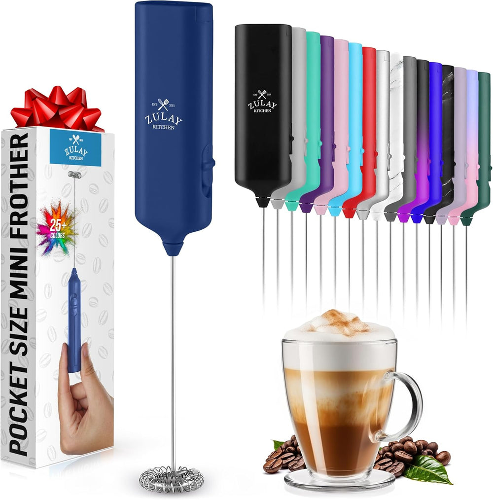 Batidor de Leche Portátil - Mini y Poderoso - Mezclador Manual