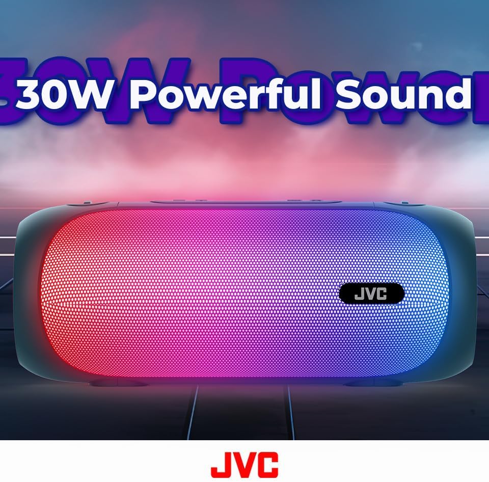 Altavoz Inalámbrico JVC 30W, Bluetooth 5.0, TWS, SPPA7BTA