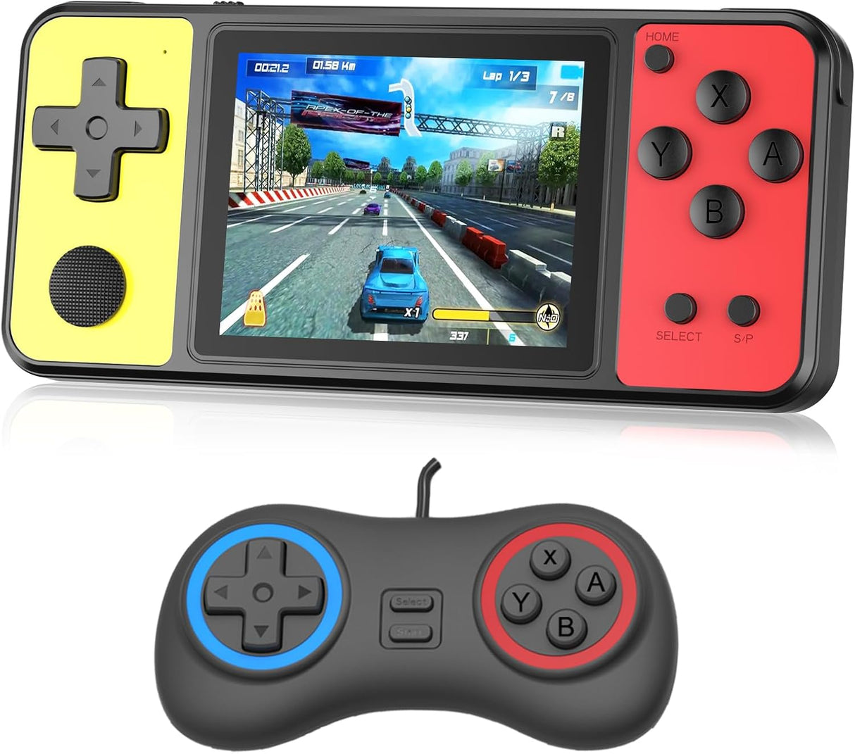 Consola de videojuego con 270 videojuegos clásicos