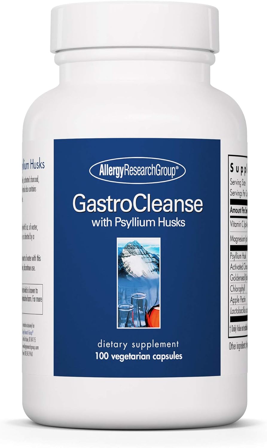 Suplemento Gastro Cleanse - Allergy Research Group, 100 cápsulas
