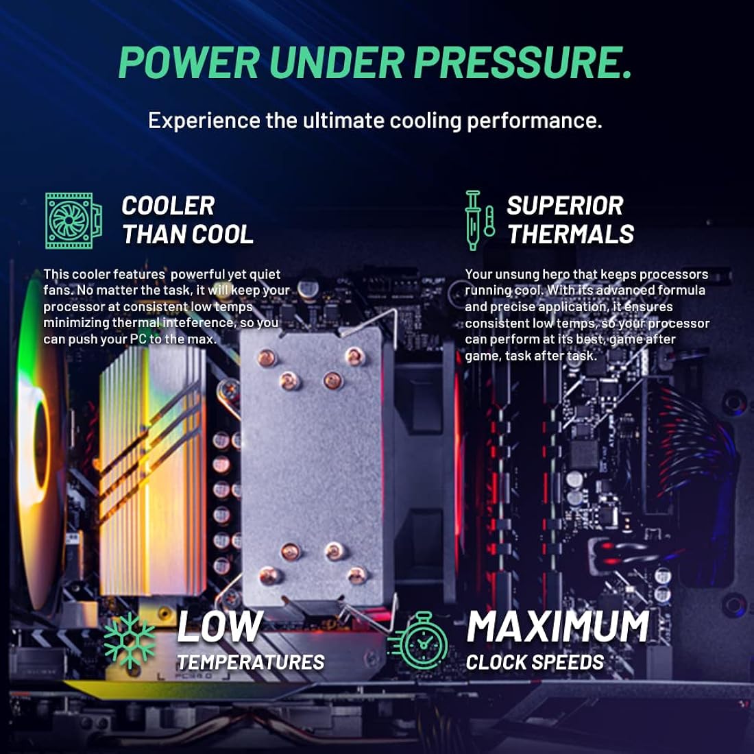 Computadora de juego Nebula Gaming PC Desktop 1TB NVME SSD