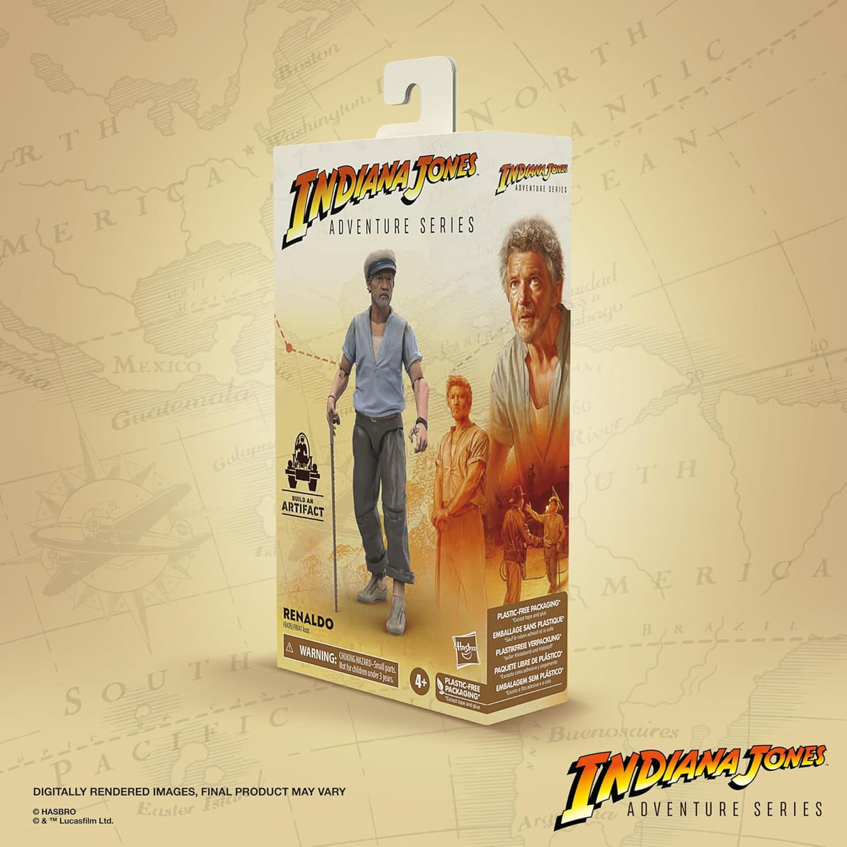 Figurita de Acción Renaldo Indiana Jones 6 para Niños 4+