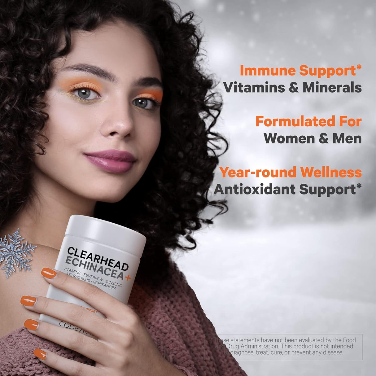 Codeage Clearhead Suplemento de equinácea + Schisandra