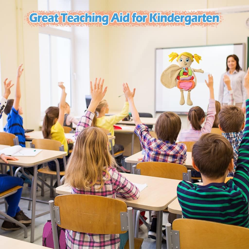 Modelo KAKIBLIN: Juguete anatómico del cuerpo humano para niños