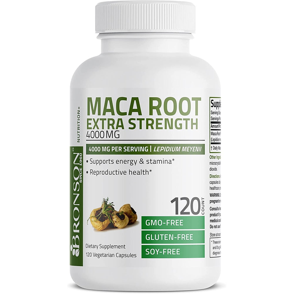 Suplementos Alimenticios Raíz de maca extra fuerte