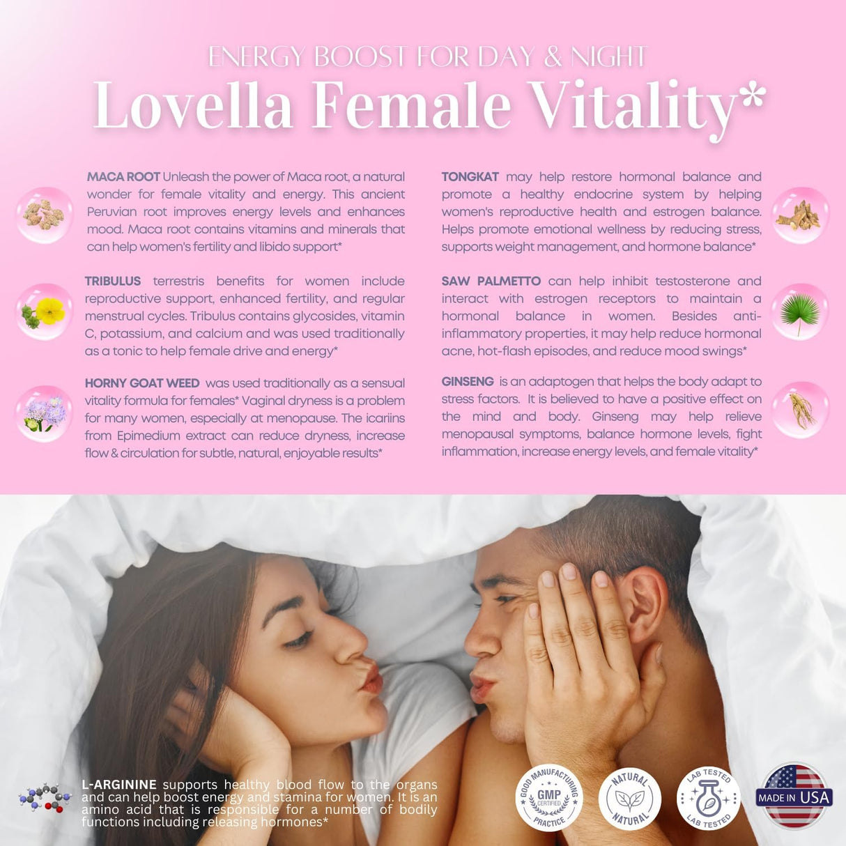 Píldoras para la libido el estado de ánimo HERBAL HOT