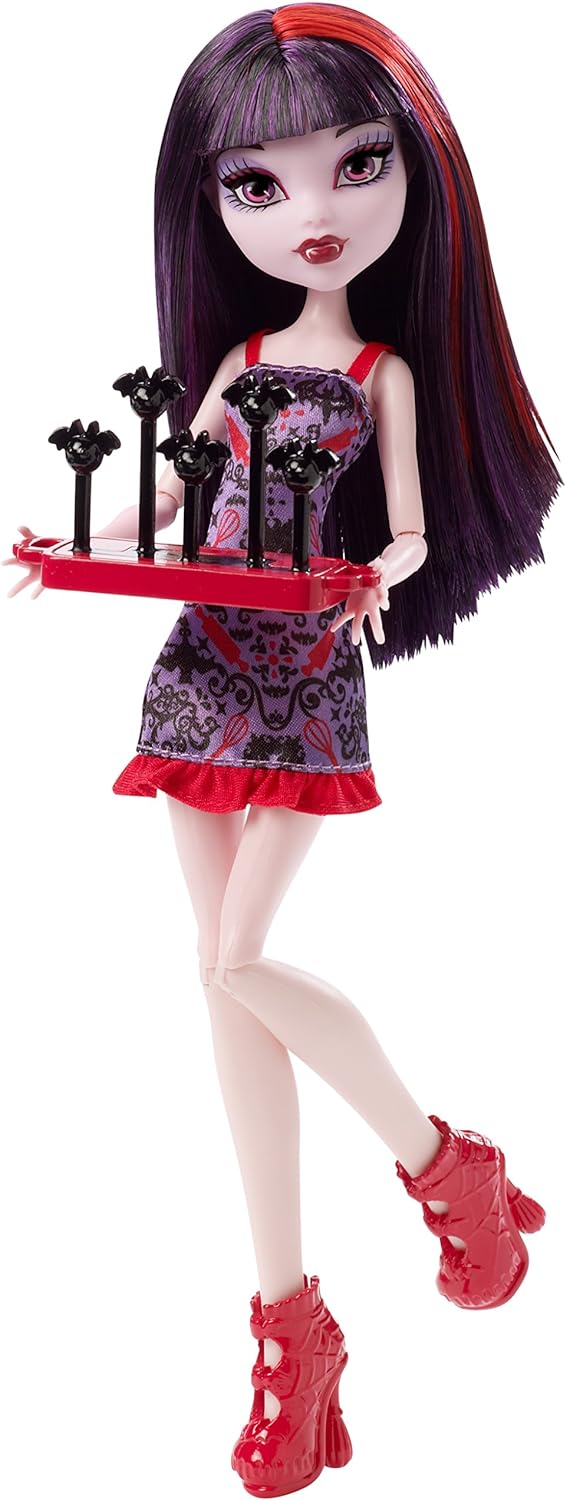 Muñeca Elissabat Ghoul Fair de Mattel, muñeca de colección CHW71