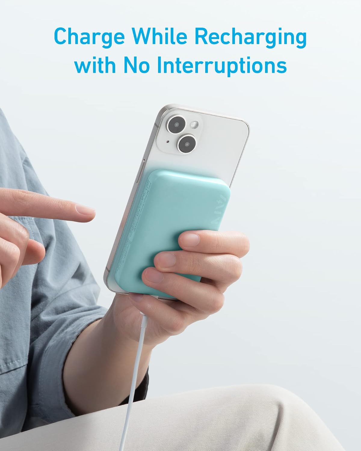 Banco de energía o Cargador portátil inalámbrico