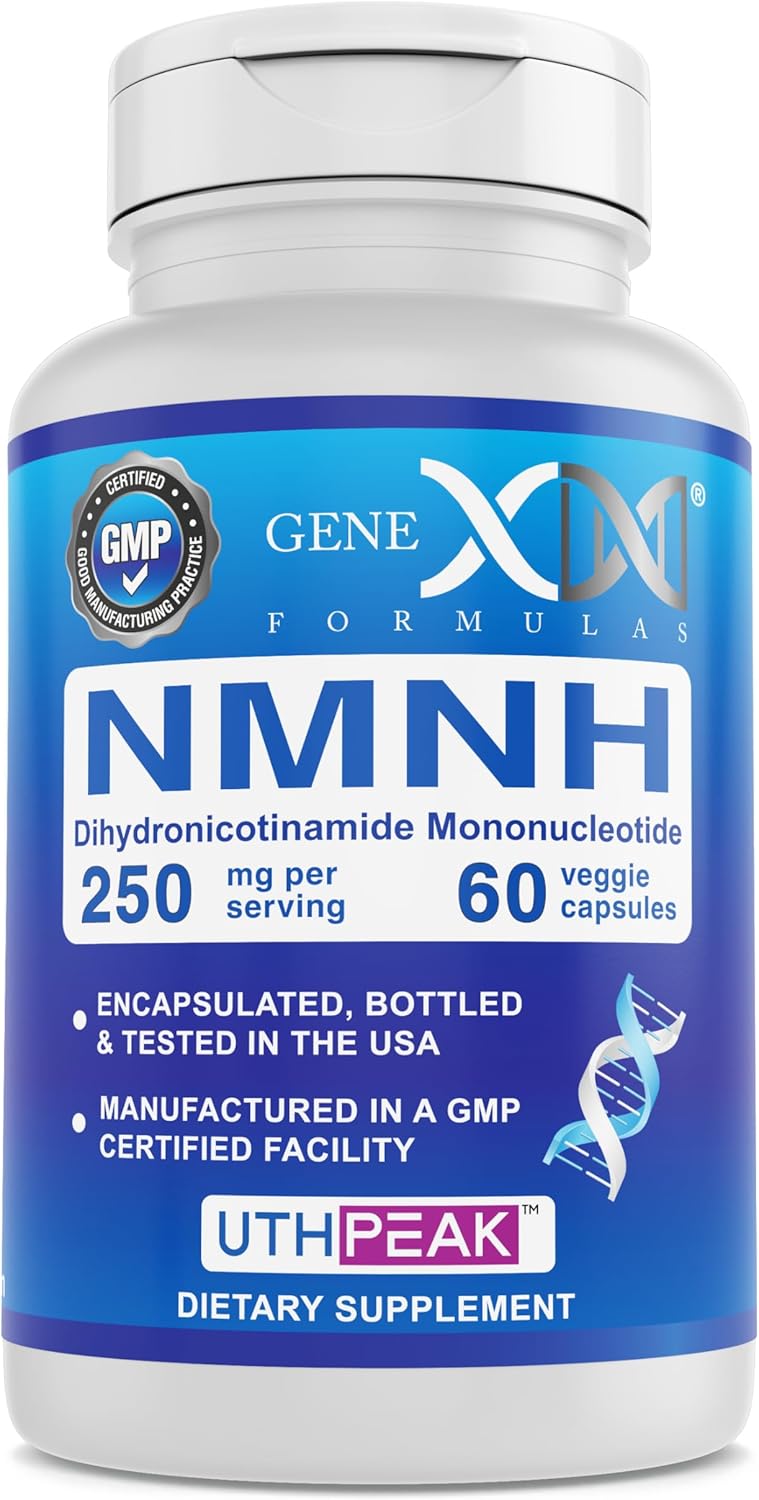 Suplementos GENEX 250mg NMNH Precursor NAD+ para envejecimi