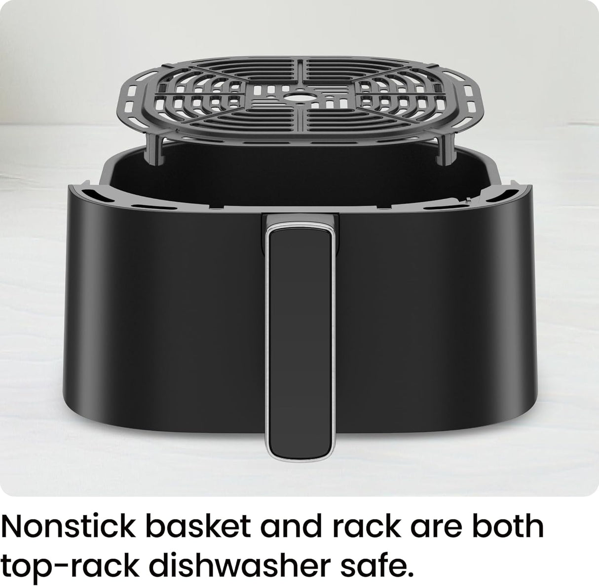 Freidora de aire Chefman 4 QT, tecnología Hi-Fry, pantalla táctil