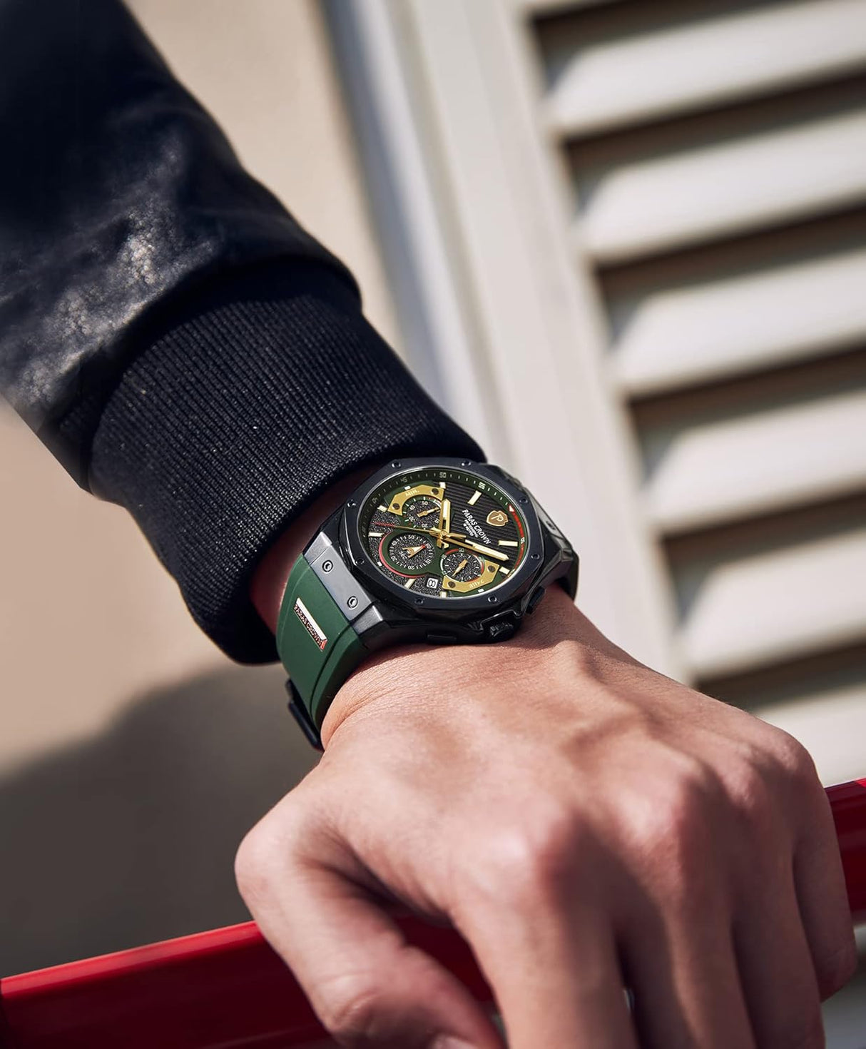 Relojes para hombre Moda con Correa de silicona