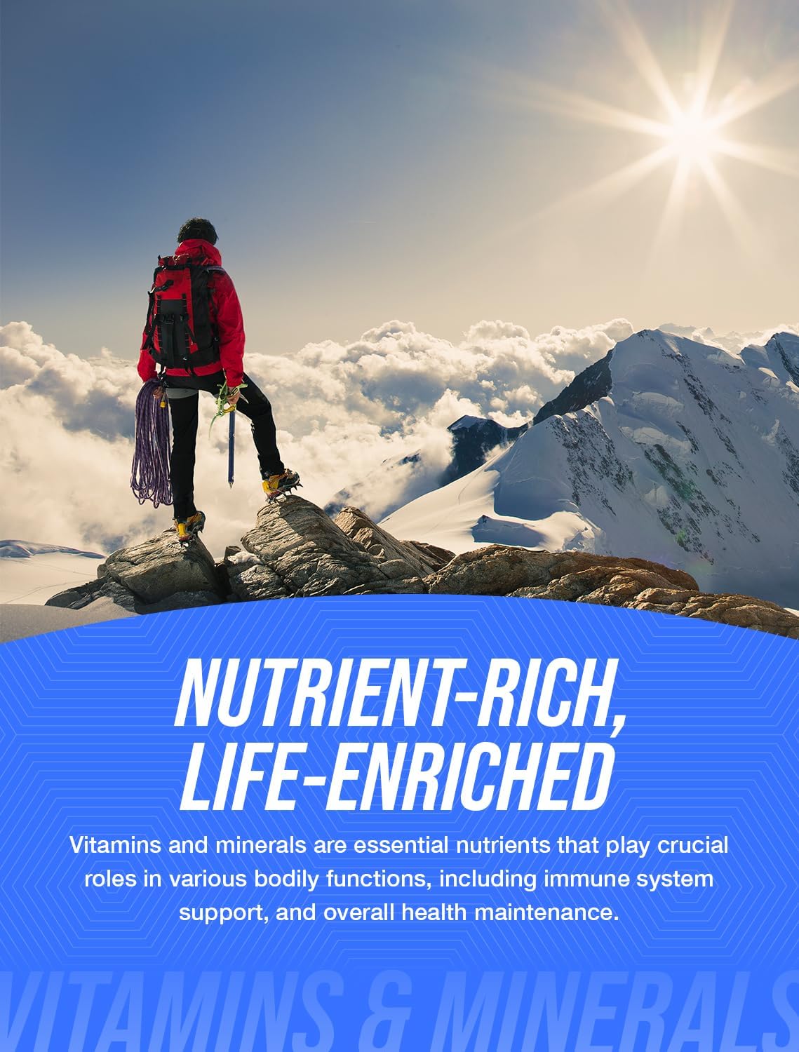 Vitamina C con Rosa Hips BulkSupplements 1000mg 360 cápsulas