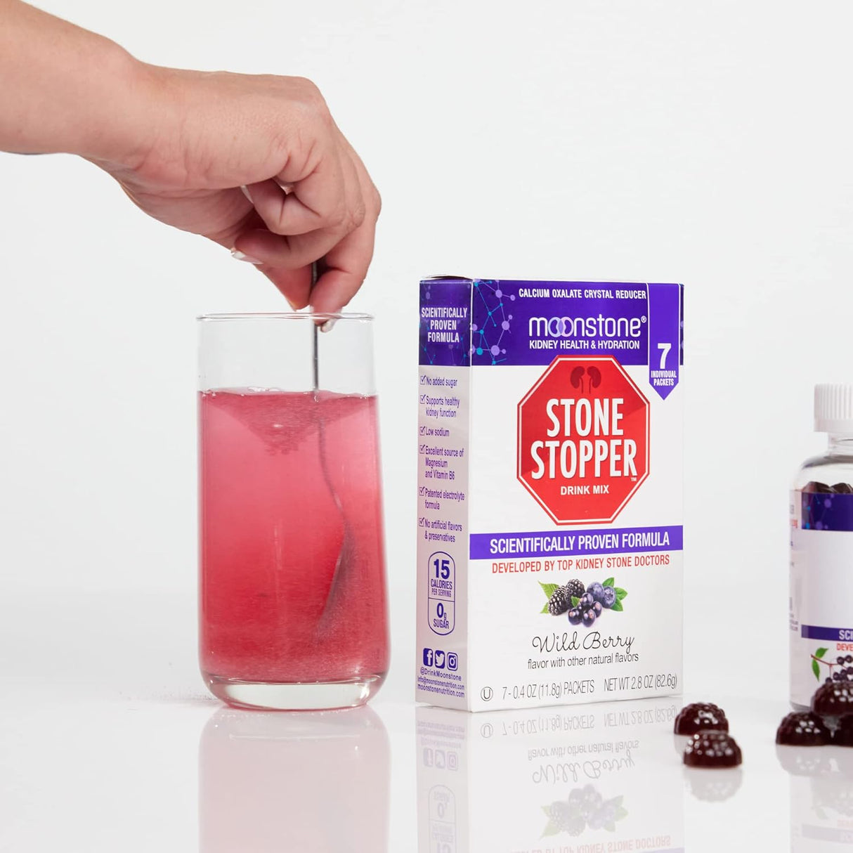 Mezcla de bebida para hidratar electrolitos Keto