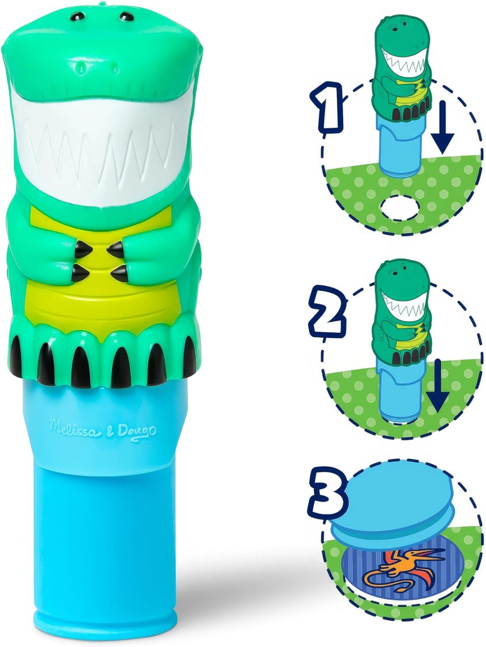 Actividad de Dinosaurios, Melissa & Doug, 32012, Stickers y Pad
