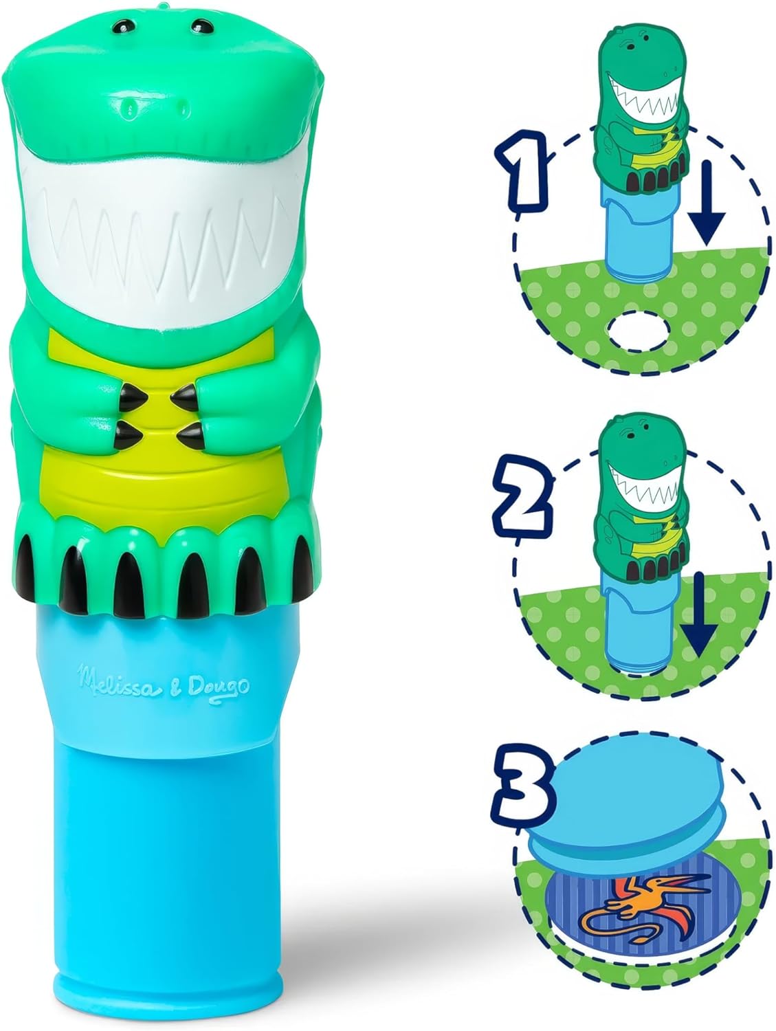 Actividad de Dinosaurios, Melissa & Doug, 32012, Stickers y Pad