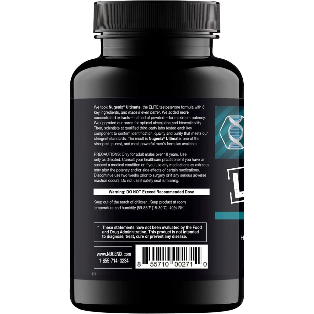 Suplemento Ultimate Booster de testosterona para hombres 56u