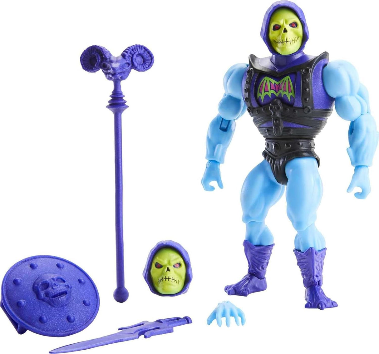 Figura de acción Masters of the Universe, Mattel, Skeletor 5.5