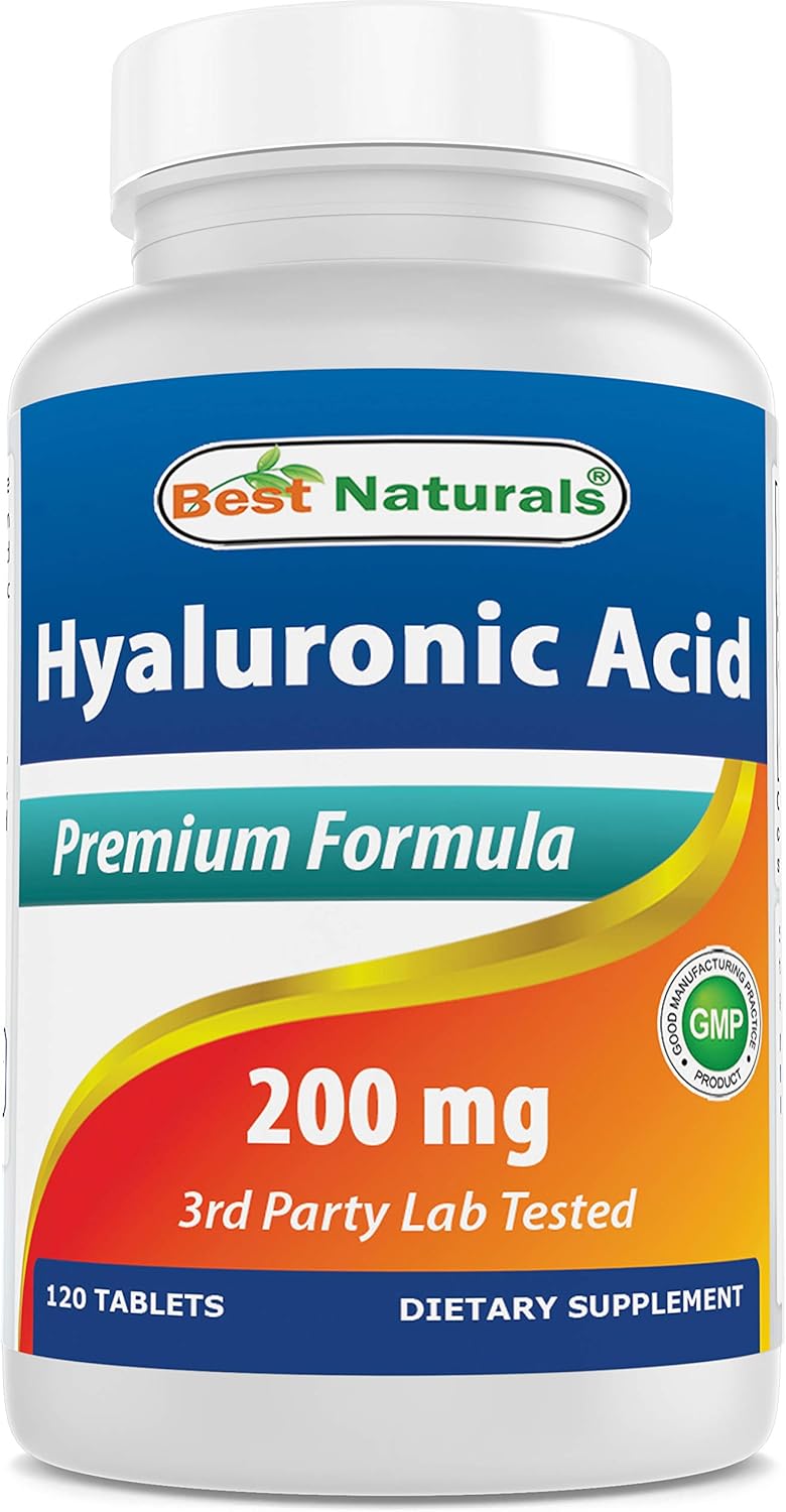 Best Naturals Ácido hialurónico 200 mg 120 comprimidos