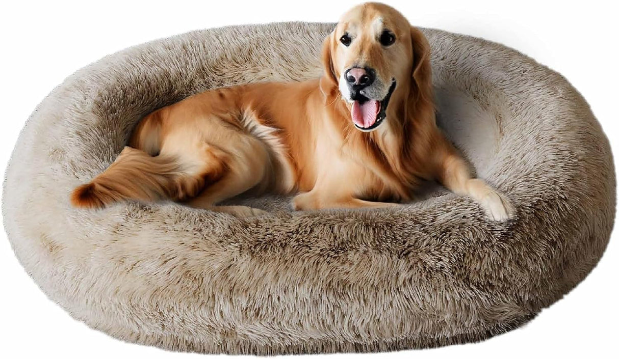 Cama ortopédica para perros XL, anti ansiedad, espuma soporte