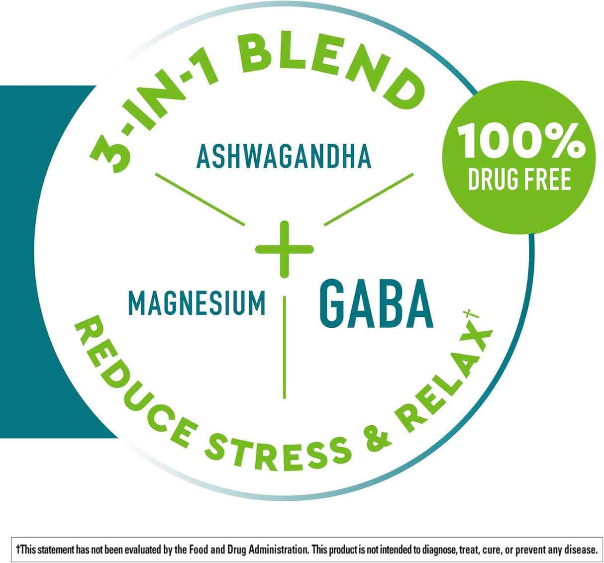 Suplemento Nature Made Wellblends calma mente y cuerpo