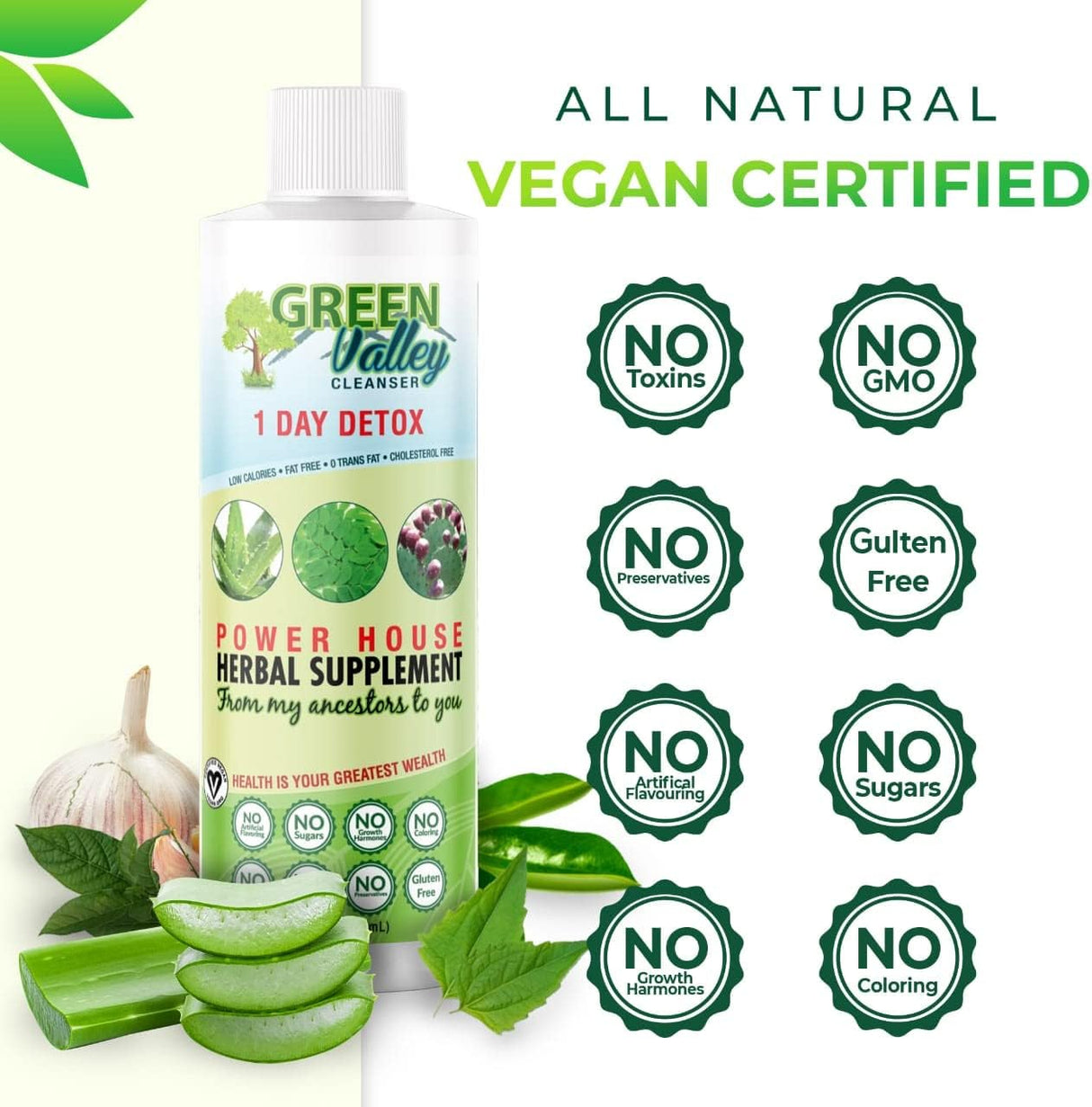 Suplementos Alimenticios de limpieza de colon de 1 día