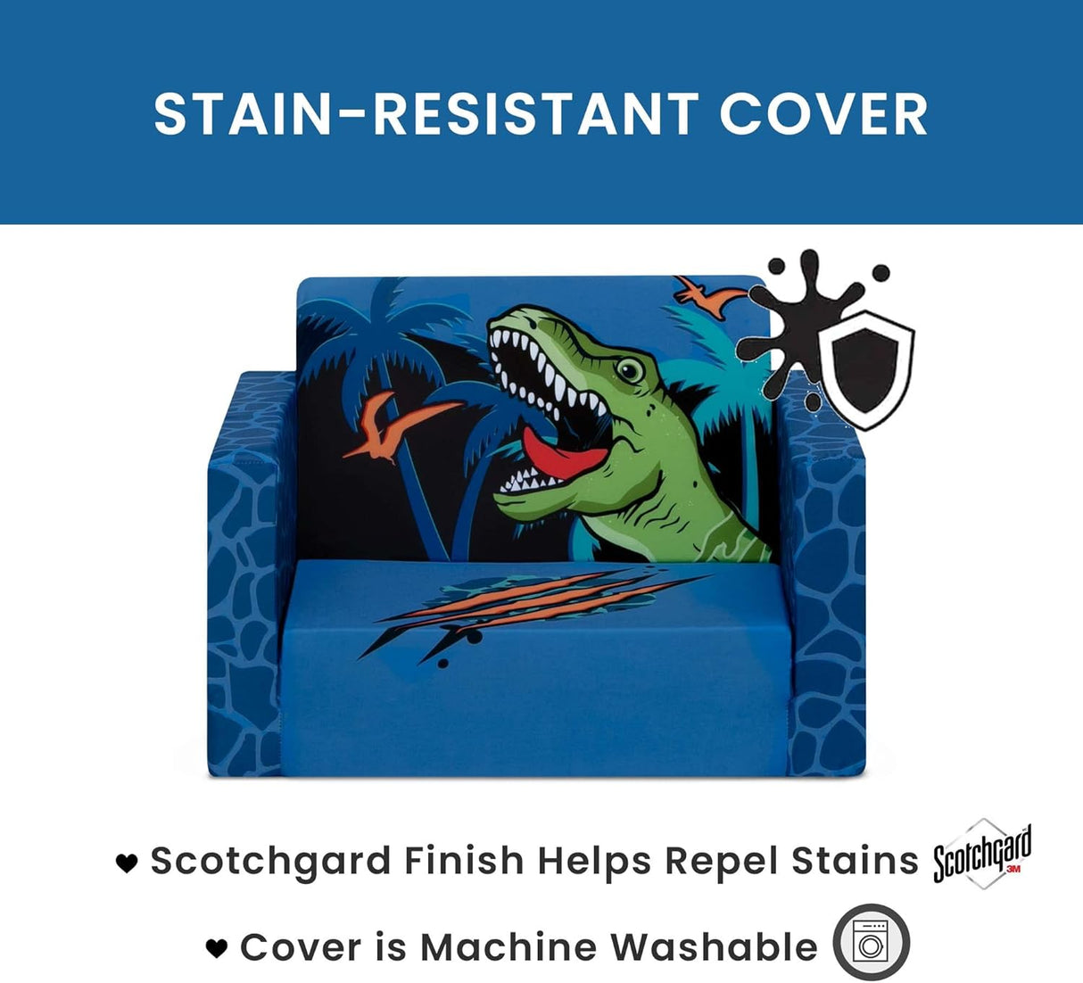 Silla plegable y portátil para relajarse en casa para niños