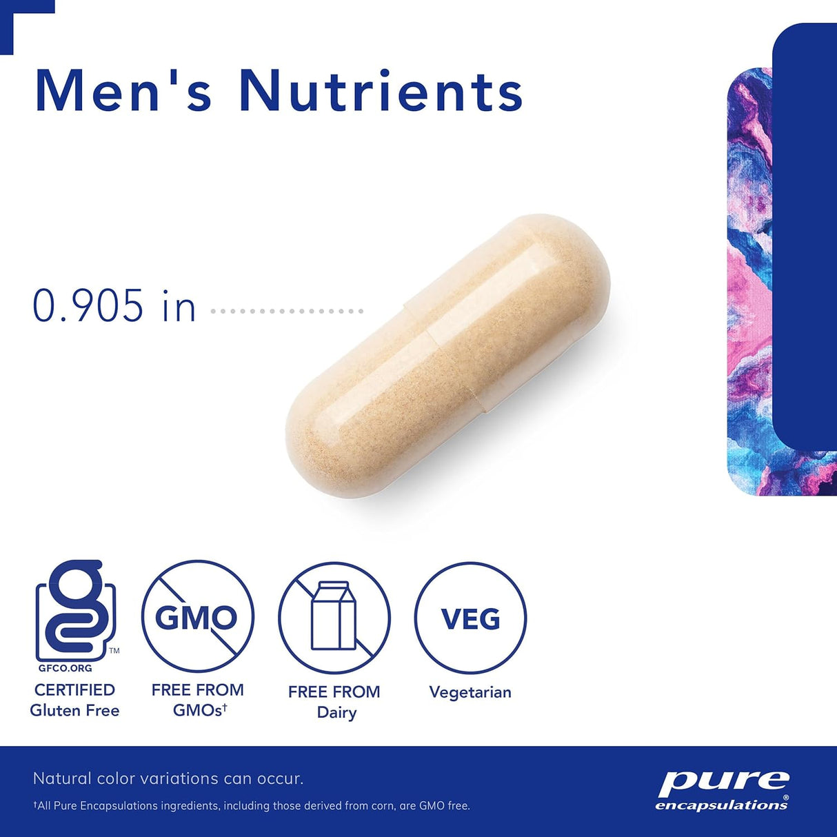 Suplemento Multivitamínico Pure Encapsulations para Hombres 40+