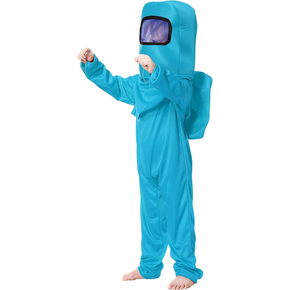 Disfraces de astronauta para niños talla S azul