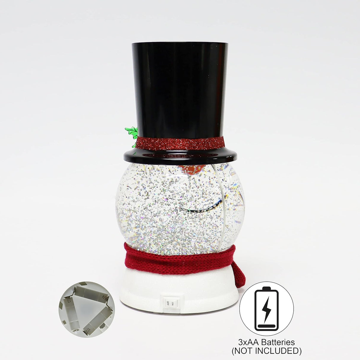 Adorno Navideño Snow Globe, Moments in Time, LED, 9.4'' H