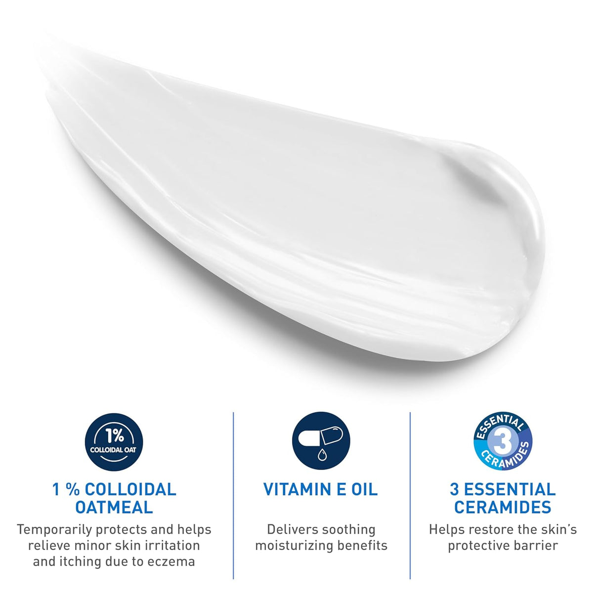 Crema para Eczema CeraVe Baby, 1% Avena Coloidal, 5oz
