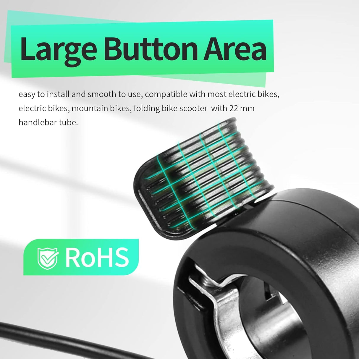 Kit de Conversión EBike 1000W, Controlador Brushless 30A, S866