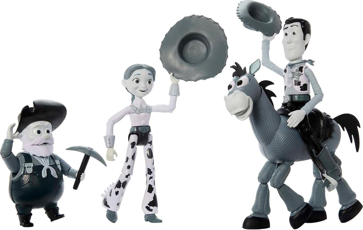 Set de Figuras Toy Story Mattel con Woody, Jessie, Bullseye y Pete
