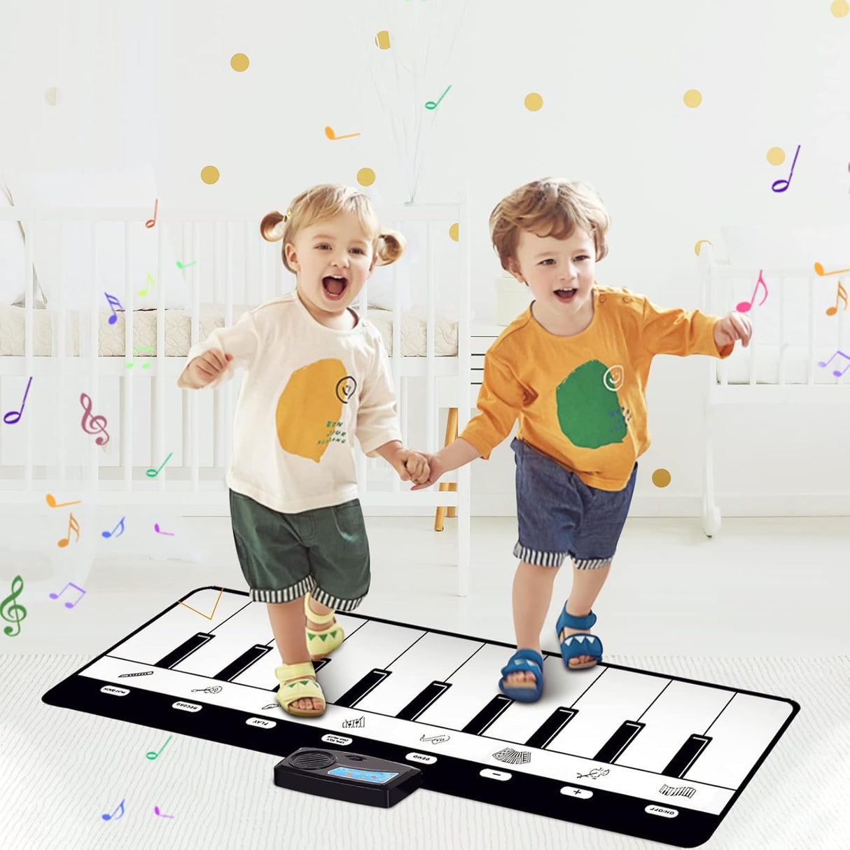 M SANMERSEN Alfombra Piano Musical para Niños con Sonidos