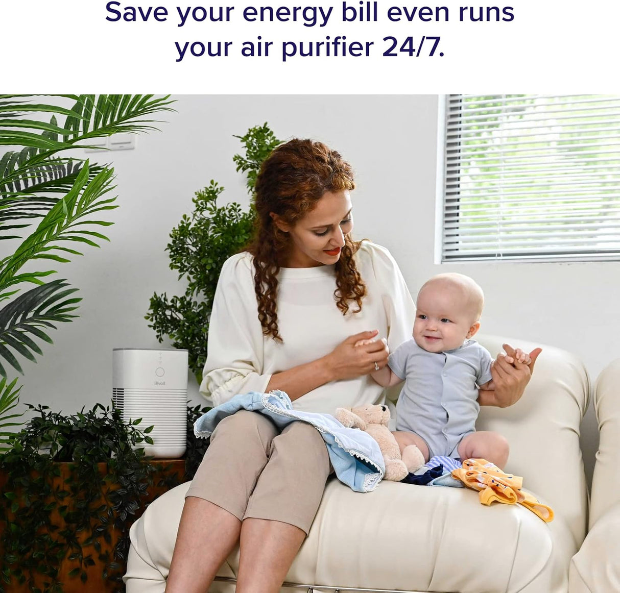 Purificador de aire ambientadores HEPA con esponja LEVOIT